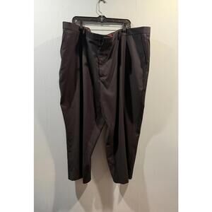 Mens Vinci Dress Pants Size 52L Black Actual Size 50x25 Inches